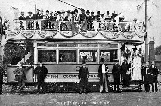 Erith, The First Tram
