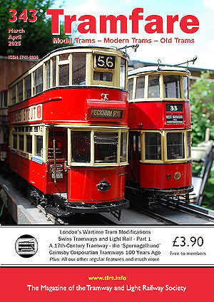 Sample Tramfare magazine cover