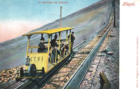 Mount Vesuvius Monorail Funicular - 1889