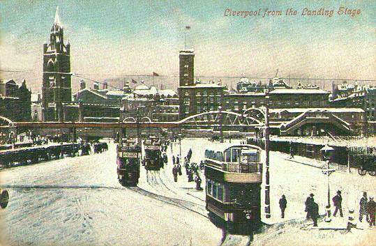 Liverpool Pier Head - Winter