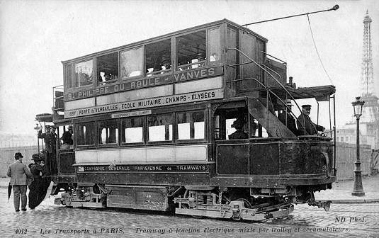 Paris Accumulator Tram