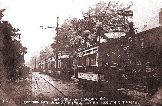 Derby Corporation Tramways Car 3