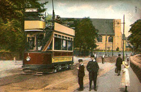 Mansfield and District Light Railway Company Car 1