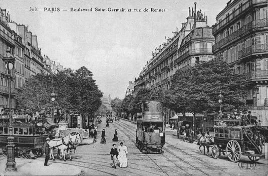 Paris Purrey Steam Tram