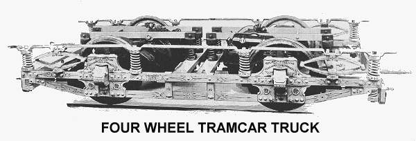 Four Wheel Tramcar Truck