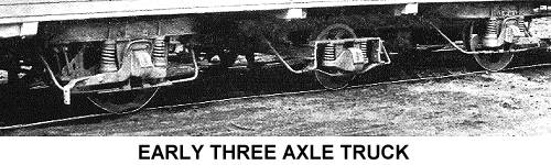 Three Axle Tramcar Truck