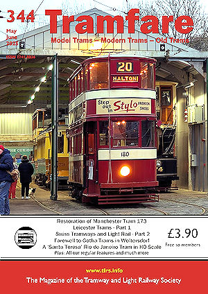 Sample Tramfare magazine cover