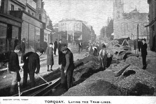 Torquay Track Laying