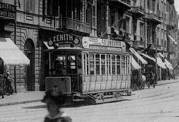 Alexandria town tram