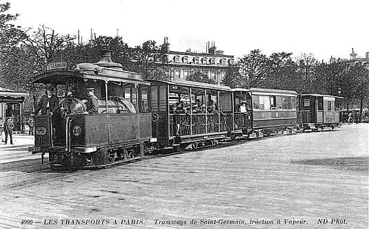 Lamm & Francq Fireless Steam Tram