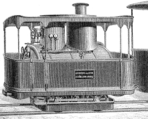 Small Francq loco drawing