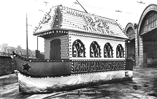 Bristol Tramways 1925 Decorated Tramcar