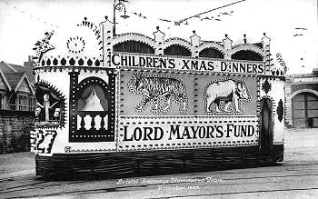 Bristol Tramways 1927 Decorated Tramcar