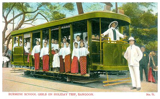 Rangoon tram 19