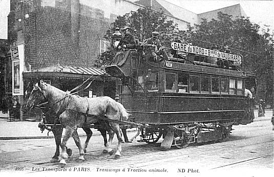 Paris Horse Tram