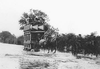 Lea Bridge Floods