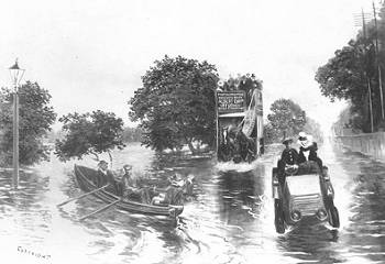 Lea Bridge Floods