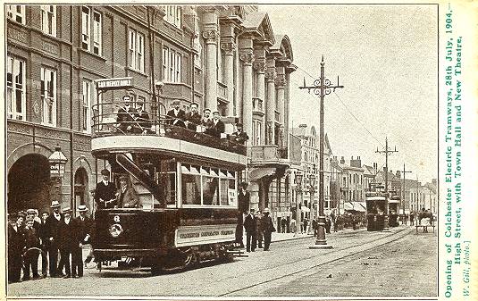 Opening Colchester Tramway