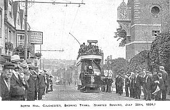 Opening Colchester Tramway