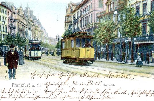 Frankfurt Post Tram