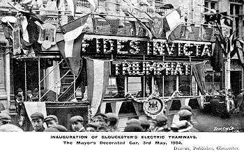 Gloucester tramways opening