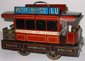 Nantes Tram Biscuit Tin