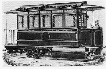 The first Mekarski car