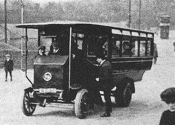 West Ham trolleybus in Keighley