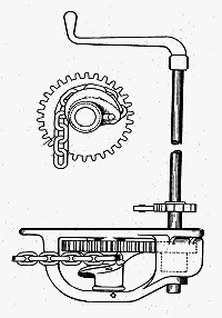 Peacock Brake Handle